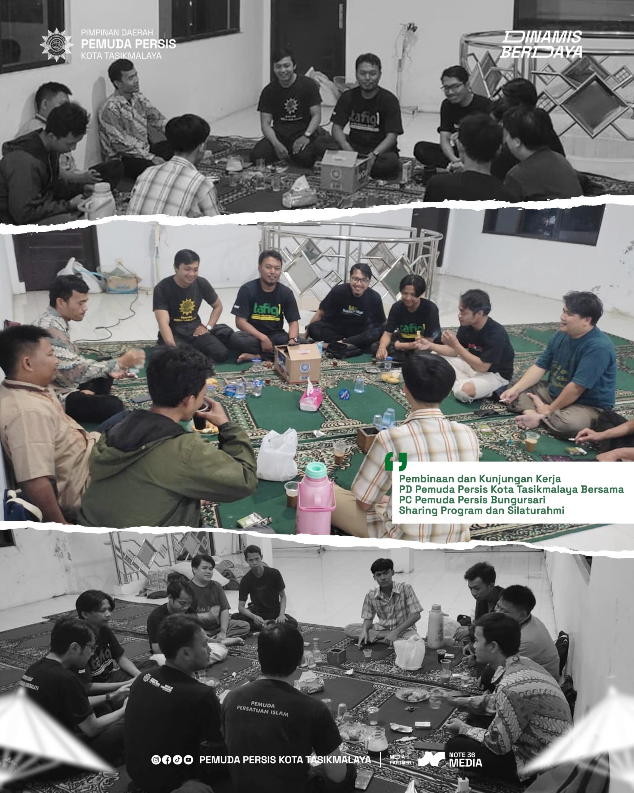 PD Pemuda Persis Kota Tasikmalaya Tekankan Militansi dan Nilai QS At-Taubah dalam Pembinaan ke PC Bungursari
