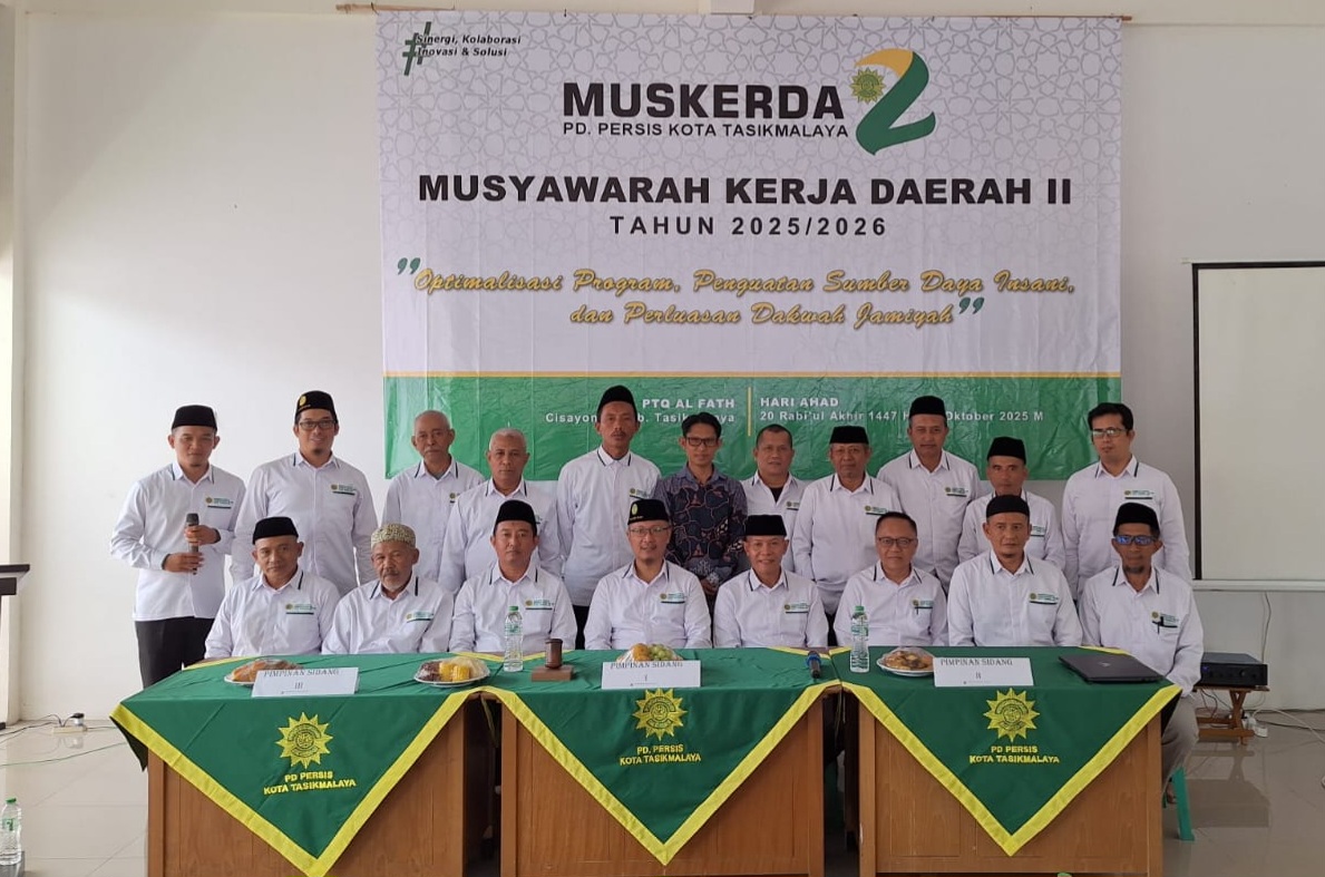 PD Persis Kota Tasikmalaya Gelar Muskerda II: Optimalkan Program, Kuatkan Sumber Daya Insani, dan Perluas Dakwah Jamiyyah