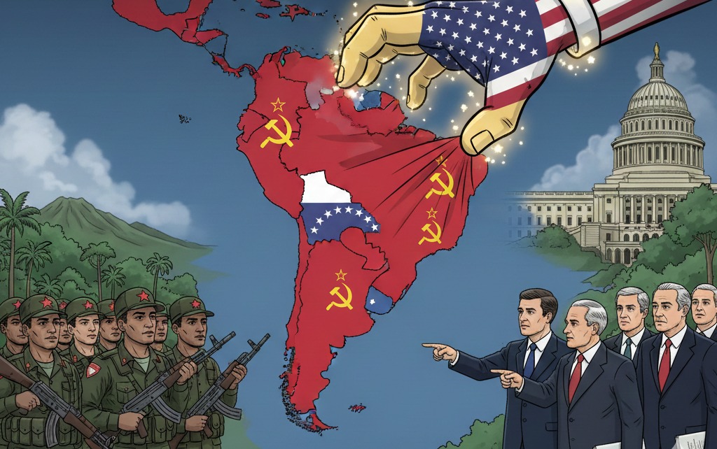Analisis Konflik Negara Komunis Amerika Latin vs Amerika: Upaya Hegemoni Amerika Terhadap Negara Komunis Amerika Latin