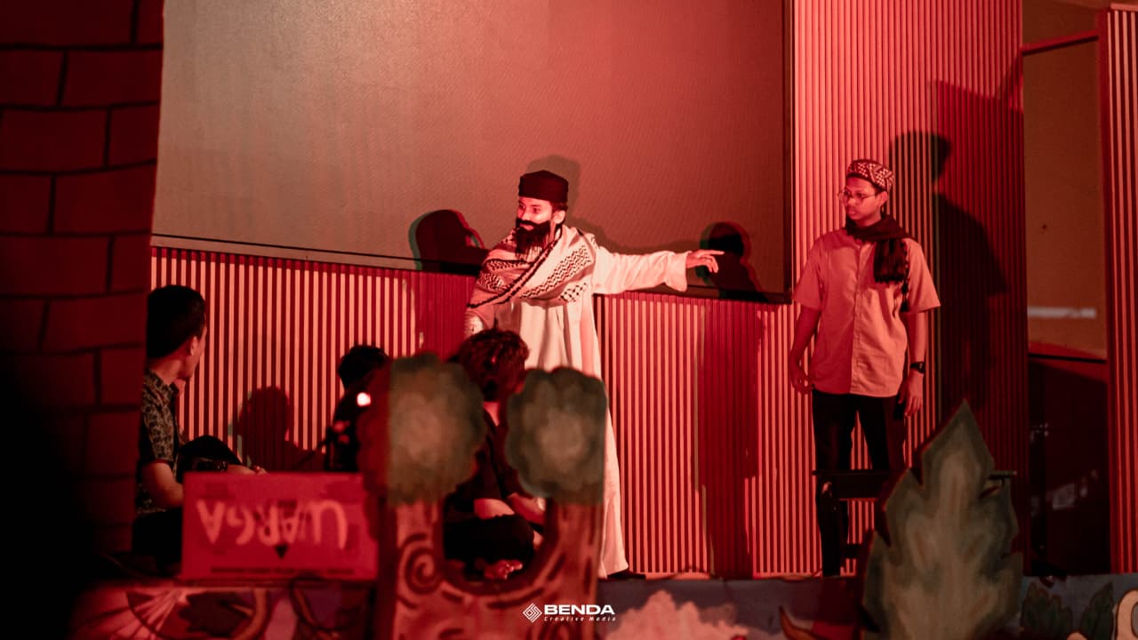Teater Layar Santri PPI 67 Benda Pentaskan "Taqlid", Hadirkan Dakwah Melalui Seni Pertunjukan